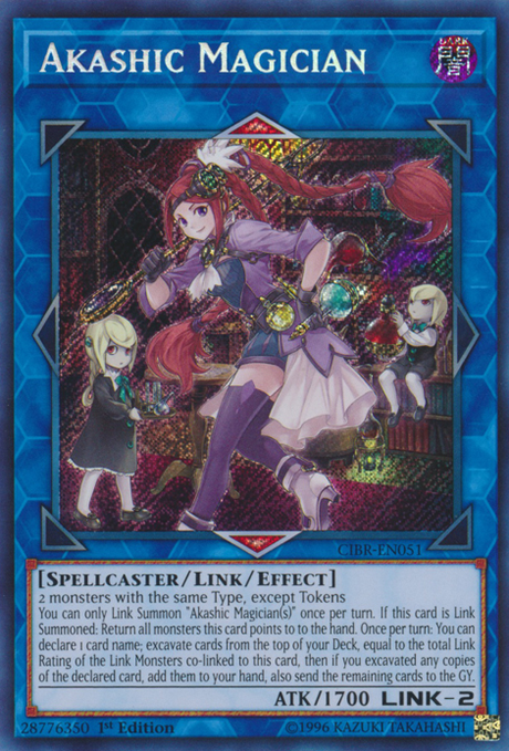 Akashic Magician [CIBR-EN051] Secret Rare - PCA Designer Toys