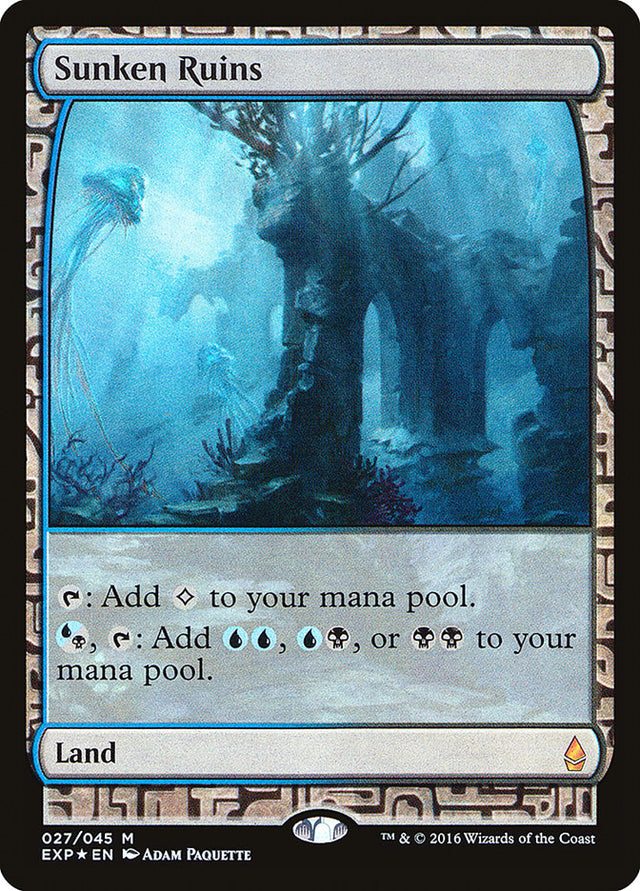 Sunken Ruins [Zendikar Expeditions] - PCA Designer Toys