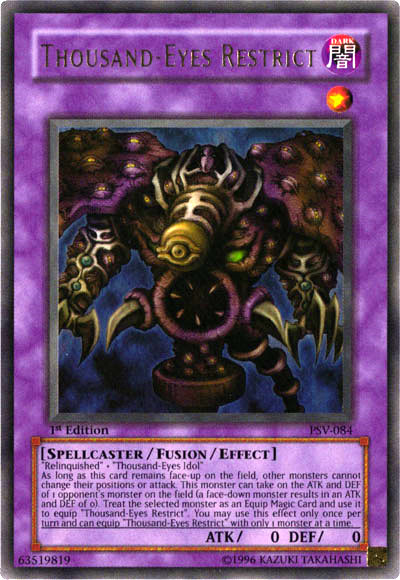 Thousand-Eyes Restrict [PSV-084] Ultra Rare - PCA Designer Toys