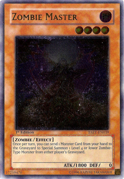 Zombie Master [TAEV-EN039] Ultimate Rare - PCA Designer Toys