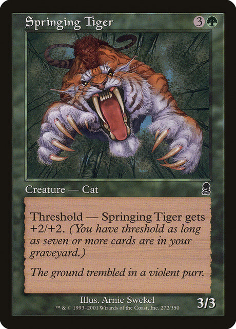Springing Tiger [Odyssey] - PCA Designer Toys