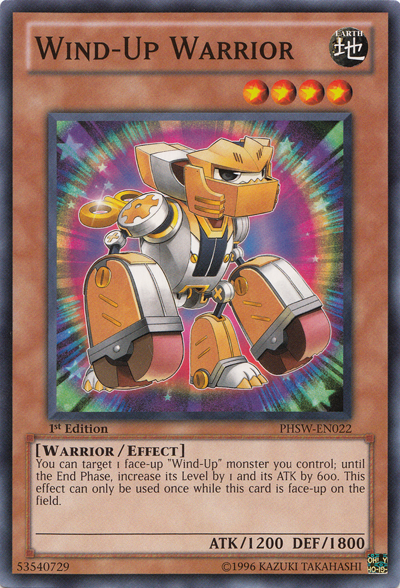 Wind-Up Warrior [PHSW-EN022] Common - PCA Designer Toys