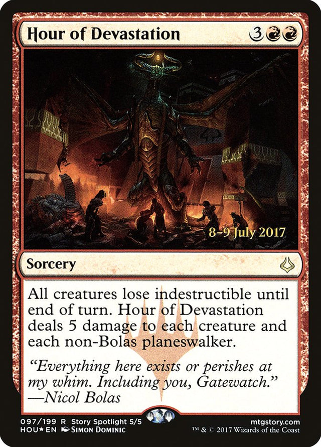 Hour of Devastation [Hour of Devastation Prerelease Promos] - PCA Designer Toys
