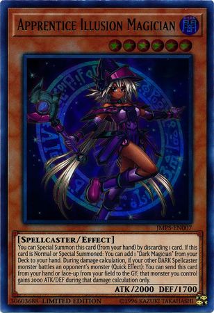 Apprentice Illusion Magician [JMPS-EN007] Ultra Rare - PCA Designer Toys