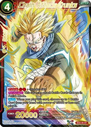 Chain Attack Trunks (Gold Stamped) (SD2-05) [Mythic Booster] - PCA Designer Toys