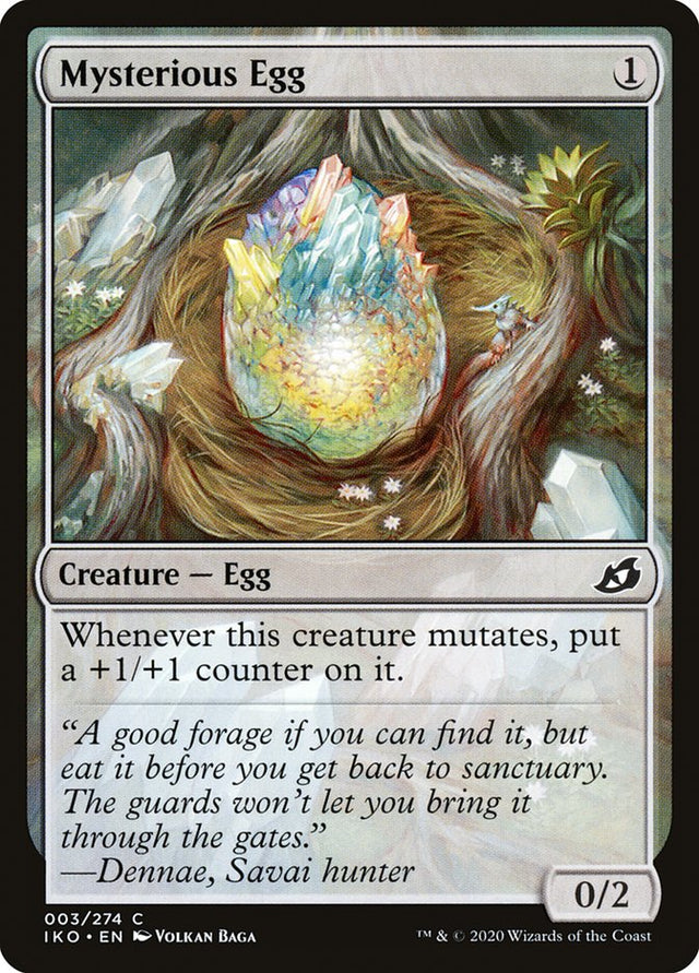 Mysterious Egg [Ikoria: Lair of Behemoths] - PCA Designer Toys