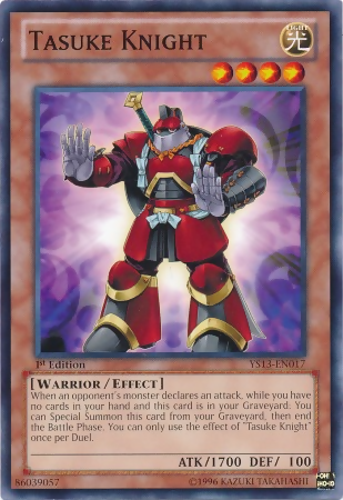 Tasuke Knight [YS13-EN017] Common - PCA Designer Toys