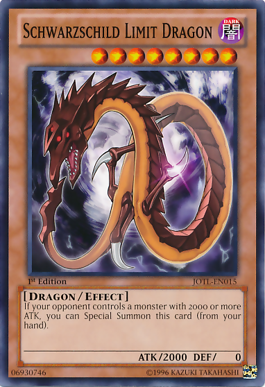 Schwarzschild Limit Dragon [JOTL-EN015] Common - PCA Designer Toys