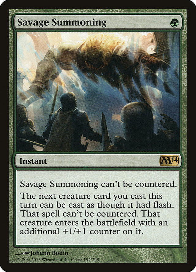 Savage Summoning [Magic 2014] - PCA Designer Toys