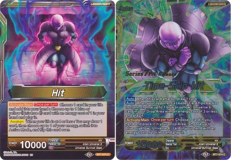 Hit // Time-Skip Hit (BT7-074_PR) [Assault of the Saiyans Prerelease Promos] - PCA Designer Toys