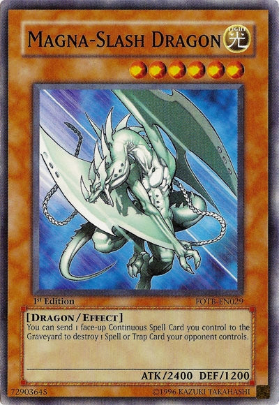 Magna-Slash Dragon [FOTB-EN029] Common - PCA Designer Toys