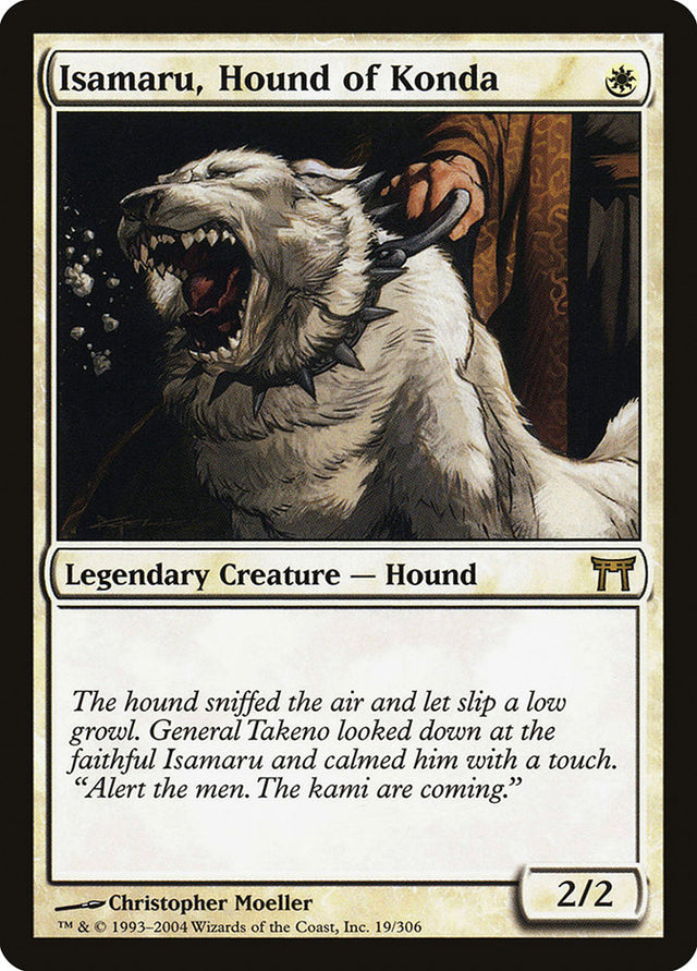 Isamaru, Hound of Konda [Champions of Kamigawa] - PCA Designer Toys