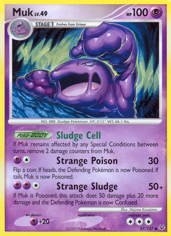 Muk (57/127) [Platinum: Base Set] - PCA Designer Toys