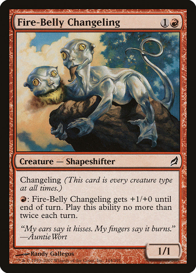 Fire-Belly Changeling [Lorwyn] - PCA Designer Toys