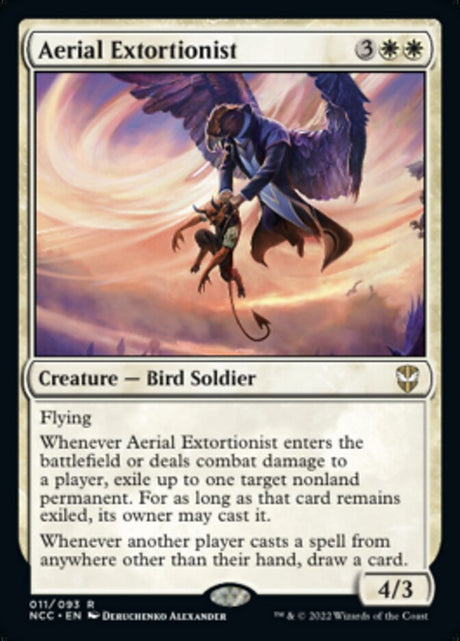 Aerial Extortionist [Streets of New Capenna Commander] - PCA Designer Toys