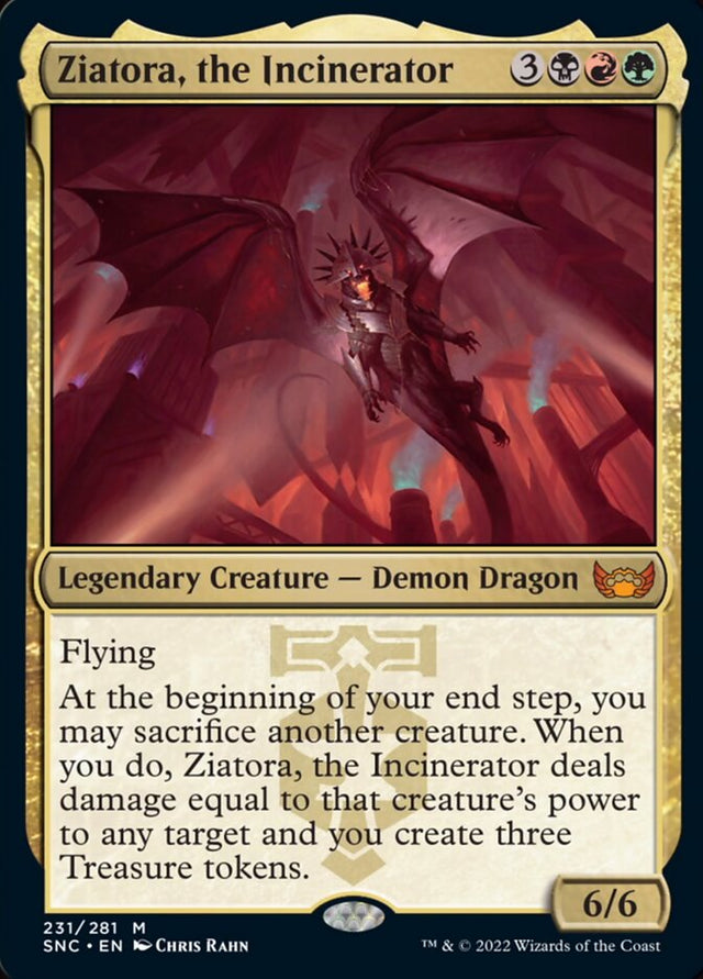 Ziatora, the Incinerator [Streets of New Capenna] - PCA Designer Toys