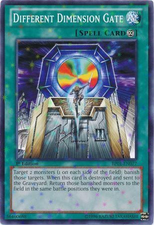 Different Dimension Gate [BP01-EN077] Starfoil Rare - PCA Designer Toys