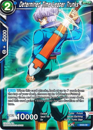 Determined Time Leaper Trunks (EX03-09) [Ultimate Box] - PCA Designer Toys