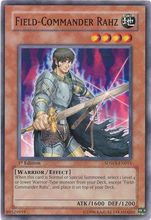 Field-Commander Rahz [SDWS-EN015] Common - PCA Designer Toys