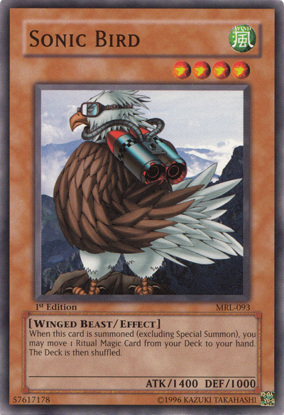 Sonic Bird [MRL-093] Common - PCA Designer Toys
