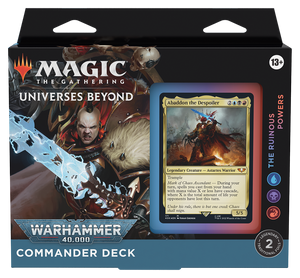 Warhammer 40,000 - Commander Deck (The Ruinous Powers)