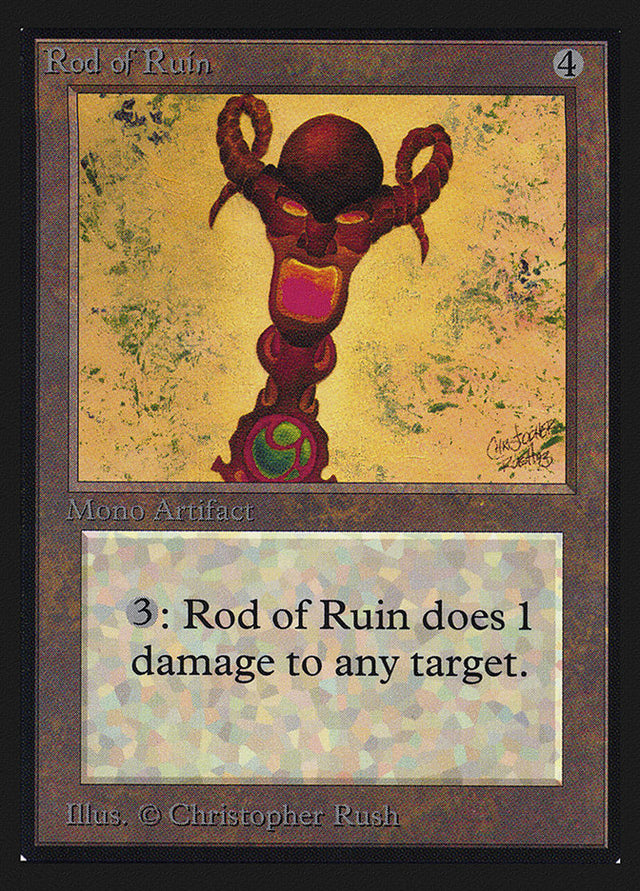 Rod of Ruin [International Collectors' Edition] - PCA Designer Toys
