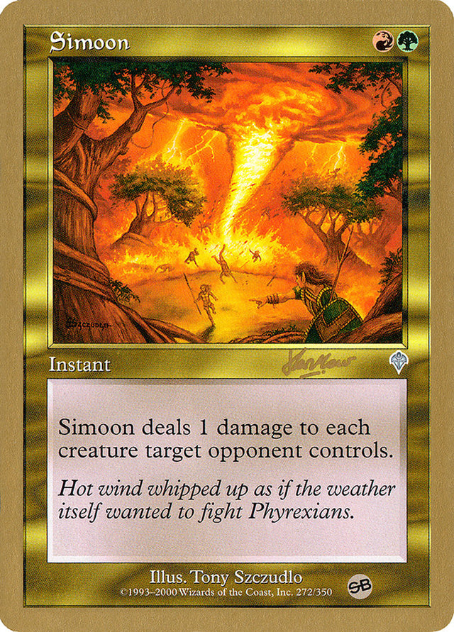 Simoon (Sim Han How) (SB) [World Championship Decks 2002] - PCA Designer Toys