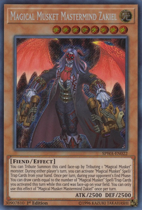 Magical Musket Mastermind Zakiel [SPWA-EN022] Secret Rare - PCA Designer Toys