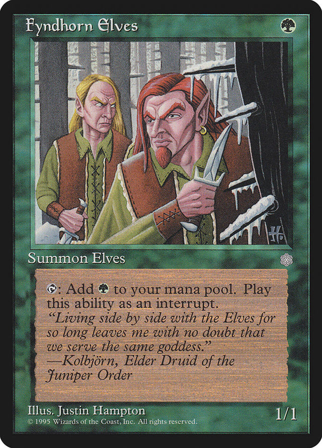 Fyndhorn Elves [Ice Age] - PCA Designer Toys