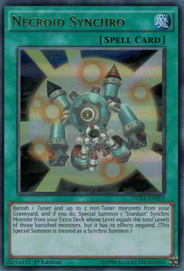 Necroid Synchro [DUSA-EN015] Ultra Rare - PCA Designer Toys