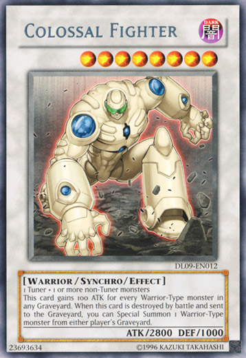 Colossal Fighter (Silver) [DL09-EN012] Rare - PCA Designer Toys