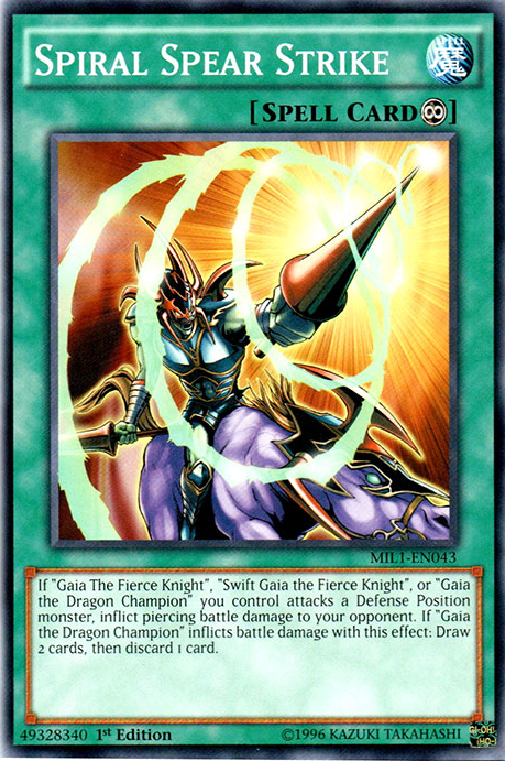 Spiral Spear Strike [MIL1-EN043] Common - PCA Designer Toys