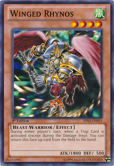 Winged Rhynos [BP02-EN051] Mosaic Rare - PCA Designer Toys