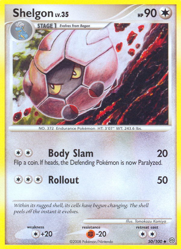 Shelgon (50/100) [Diamond & Pearl: Stormfront] - PCA Designer Toys