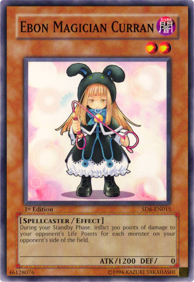 Ebon Magician Curran [SD6-EN015] Common - PCA Designer Toys