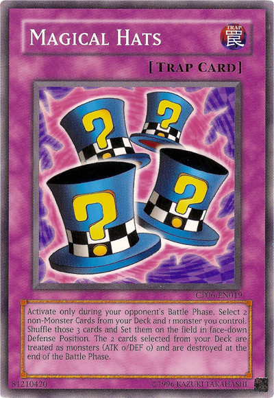 Magical Hats [CP06-EN019] Common - PCA Designer Toys
