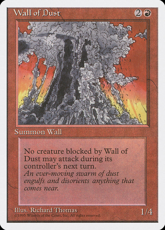 Wall of Dust [Fourth Edition] - PCA Designer Toys