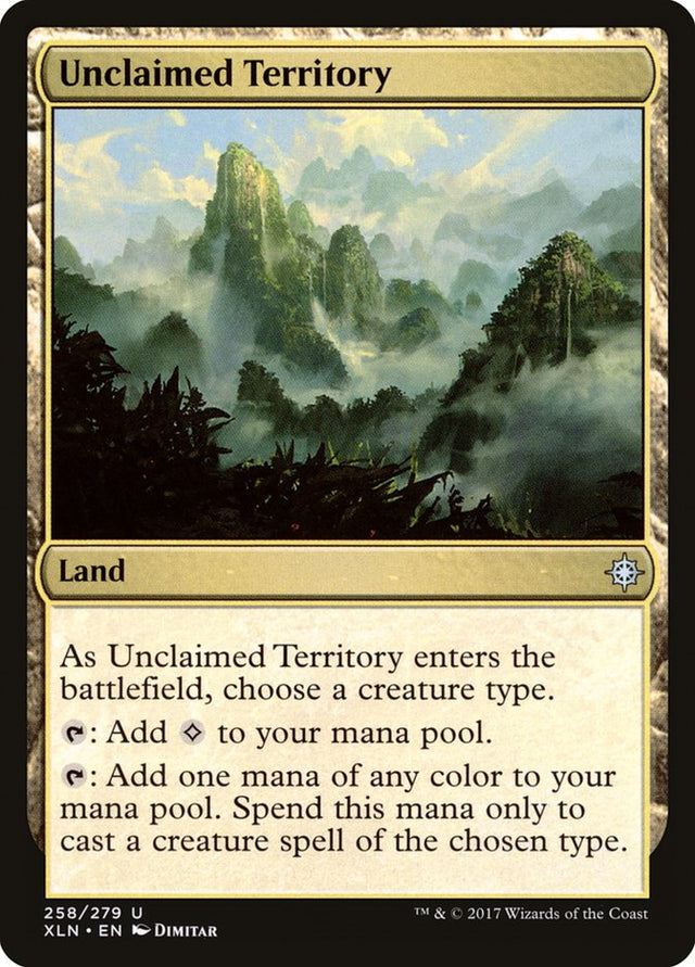 Unclaimed Territory [Ixalan] - PCA Designer Toys