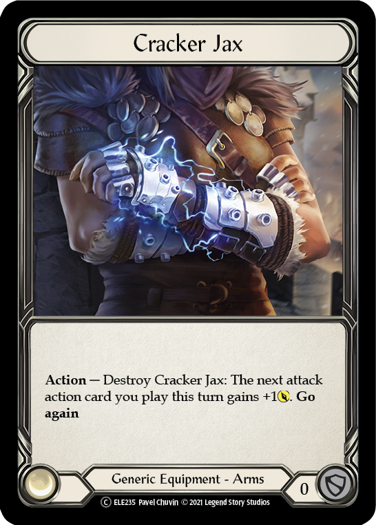 Cracker Jax [U-ELE235] (Tales of Aria Unlimited)  Unlimited Rainbow Foil - PCA Designer Toys