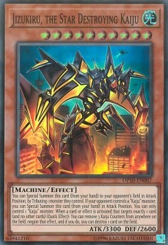 Jizukiru, the Star Destroying Kaiju [OP10-EN007] Super Rare - PCA Designer Toys
