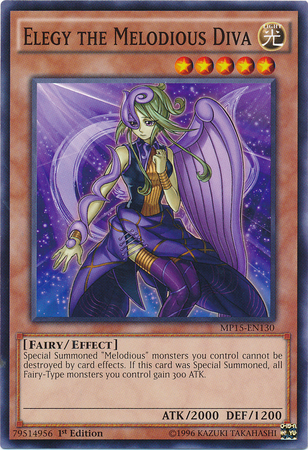Elegy the Melodious Diva [MP15-EN130] Common - PCA Designer Toys