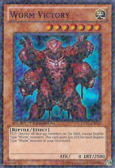 Worm Victory [DT03-EN032] Super Rare - PCA Designer Toys
