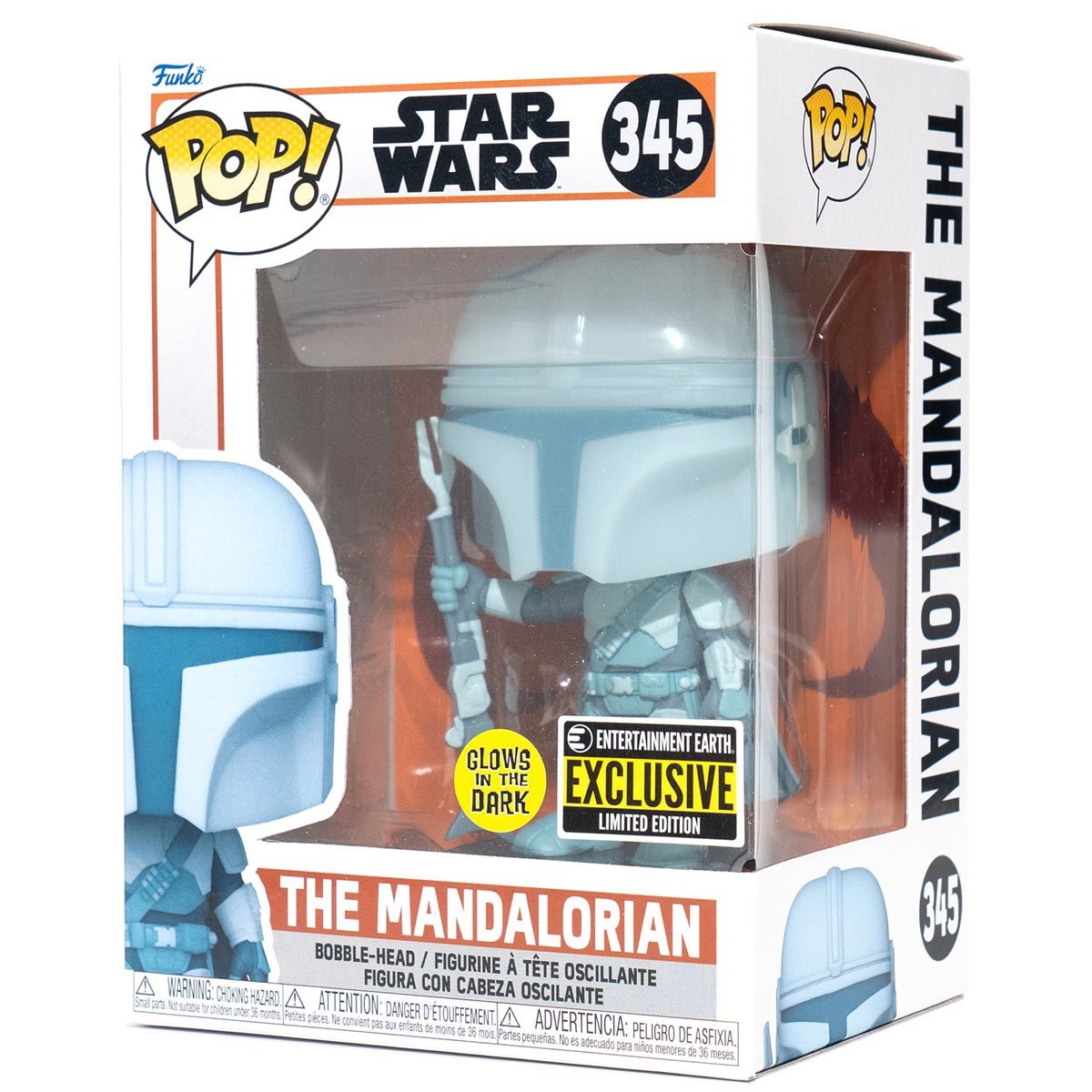 The Mandalorian Hologram GITD POP! - PCA Designer Toys
