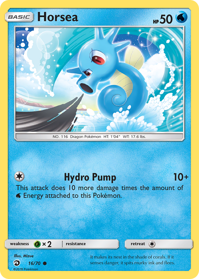 Horsea (16/70) [Sun & Moon: Dragon Majesty]