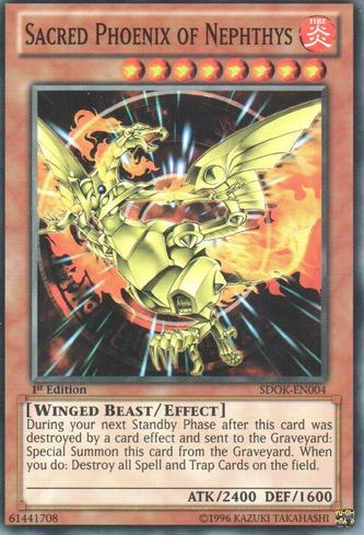 Sacred Phoenix of Nephthys [SDOK-EN004] Common - PCA Designer Toys