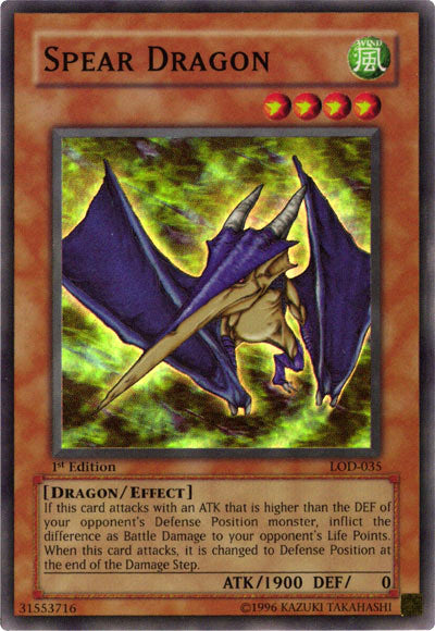 Spear Dragon [LOD-035] Super Rare - PCA Designer Toys