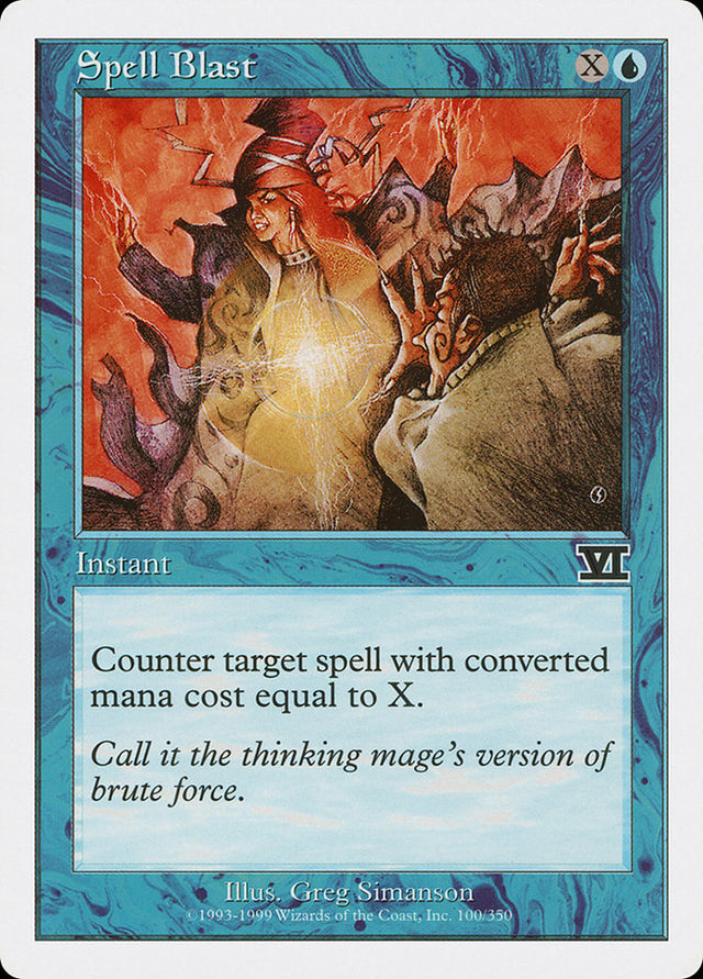 Spell Blast [Classic Sixth Edition] - PCA Designer Toys