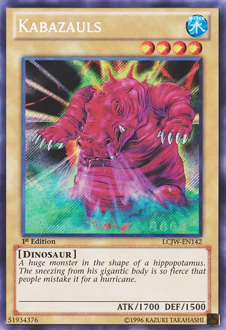 Kabazauls [LCJW-EN142] Secret Rare - PCA Designer Toys