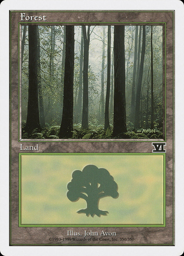 Forest (350) [Classic Sixth Edition] - PCA Designer Toys