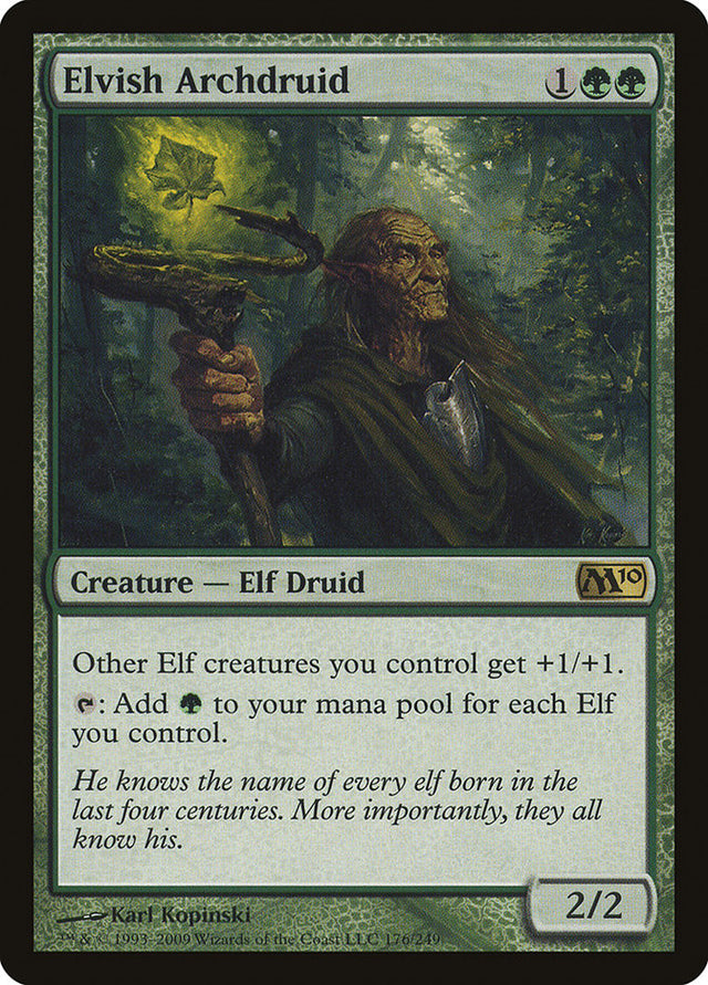 Elvish Archdruid [Magic 2010] - PCA Designer Toys